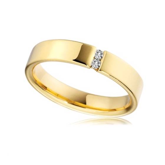 0.10ct VS2/F-G Round Diamond Wedding Band