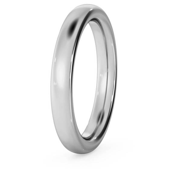 D Shape Plain Wedding Ring