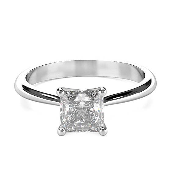 0.30ct VVS2/G Princess Diamond Engagement Ring