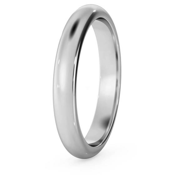 D Shape Wedding Ring