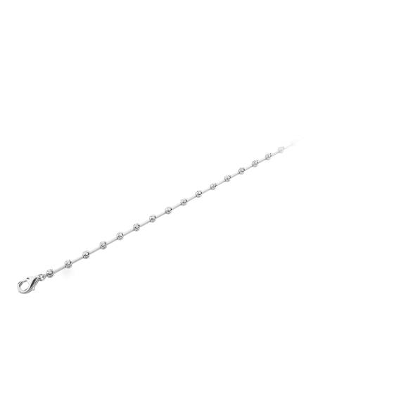 1.00ct VVS/E-F 8 Inches Round Diamond Bracelet