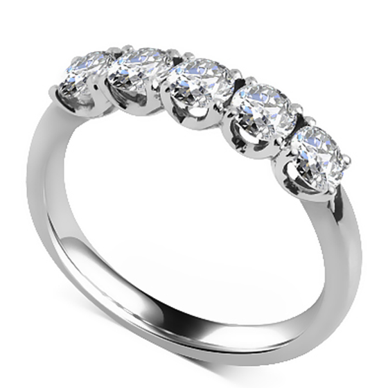 0.75ct VS/E-F Diamond Eternity Ring