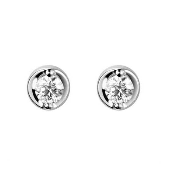 0.15ct VS/F-G Round Diamond Stud Earrings