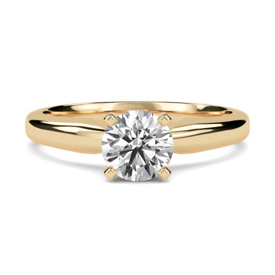 1.52ct VVS2/D Round Labgrown Diamond Engagement Ring