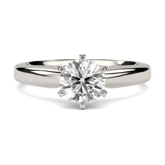 2.63ct VVS1/J Round Diamond Engagement Ring