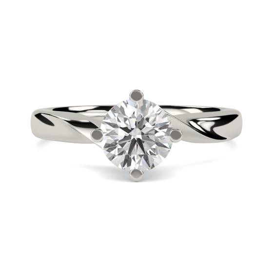 1.00ct SI2/G Round Diamond Engagement Ring