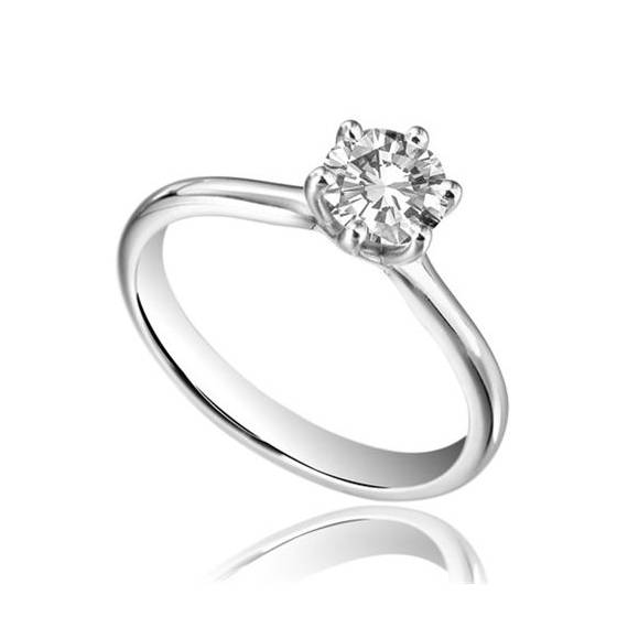 1.00ct I1/E Round Diamond Engagement Ring