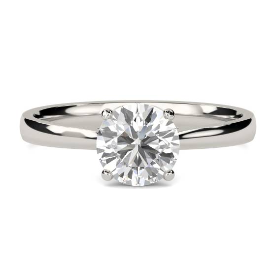 0.90ct I1/H Round Diamond Engagement Ring