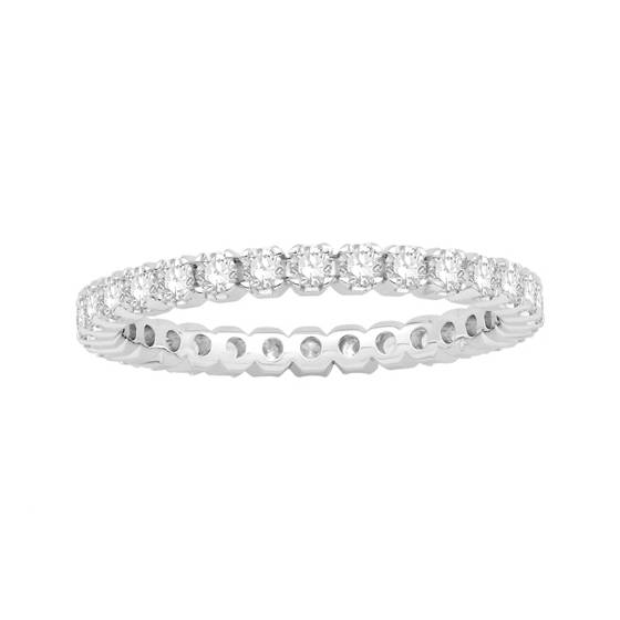 0.75ct VS/E-F Elegant Round Diamond Full Eternity Ring