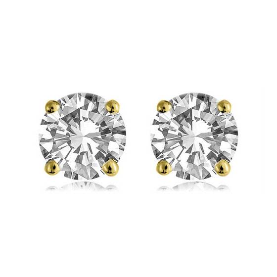 0.25ct VS/F Round Diamond Stud Earrings