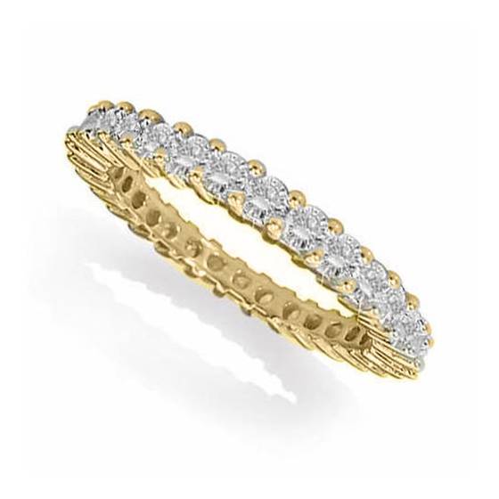 0.75ct SI/F-G Round Diamond Full Eternity Ring