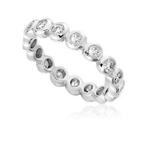 1.00ct SI/G Round Diamond Full Eternity Ring