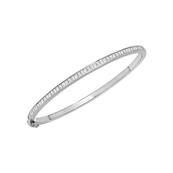 1.10ct VS/E-F Diamond Set Bangle