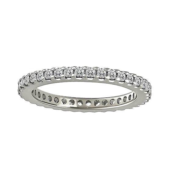 0.50ct SI/E-F Round Diamond Eternity Ring