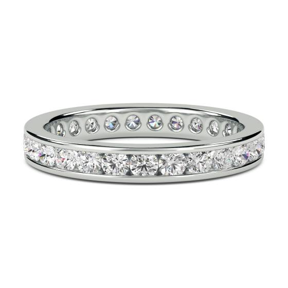 1.00ct VS/E-F Elegant Round Diamond Full Eternity Ring