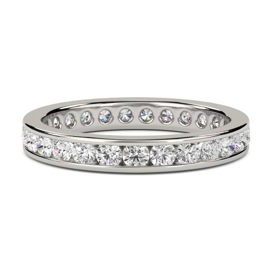 1.00ct VS/E-F Elegant Round Diamond Full Eternity Ring