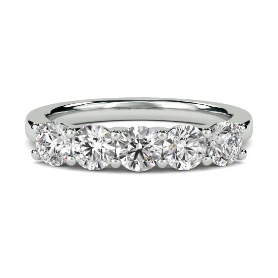 1.00ct VS/E-F Elegant Round Diamond Eternity Ring