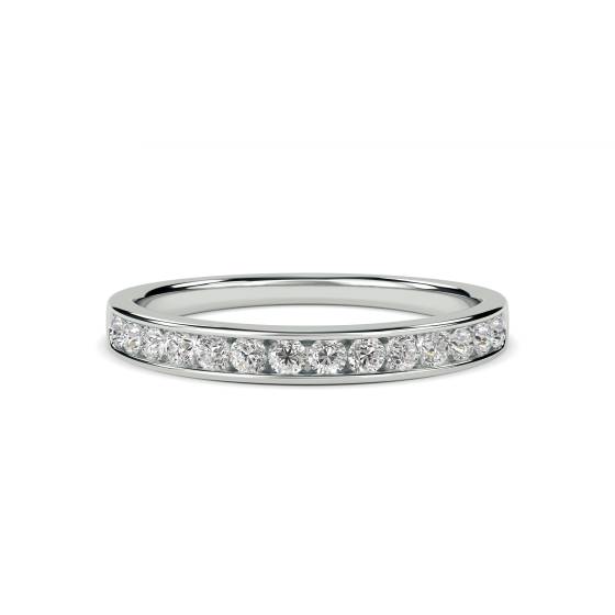 0.25ct VS/E-F Petite Round Diamond Eternity Ring