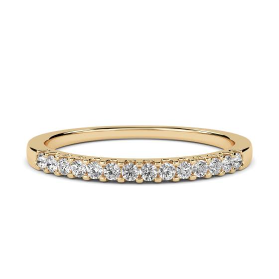 0.15ct VS/E-F 2mm Round Diamond Eternity Ring