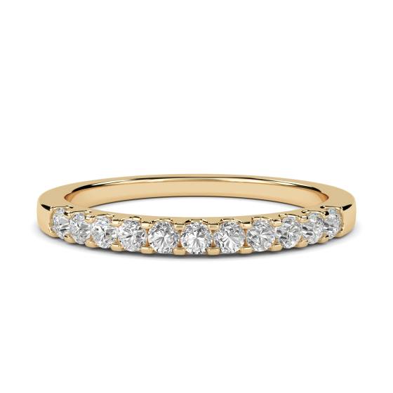 0.25ct VS/E-F 2.5mm Petite Round Diamond Eternity Ring