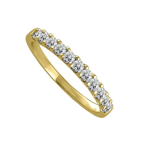 0.32ct VS/E-F Round Diamond Eternity Ring