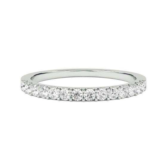 0.30ct VS/E-F 2mm Round Diamond Eternity Ring