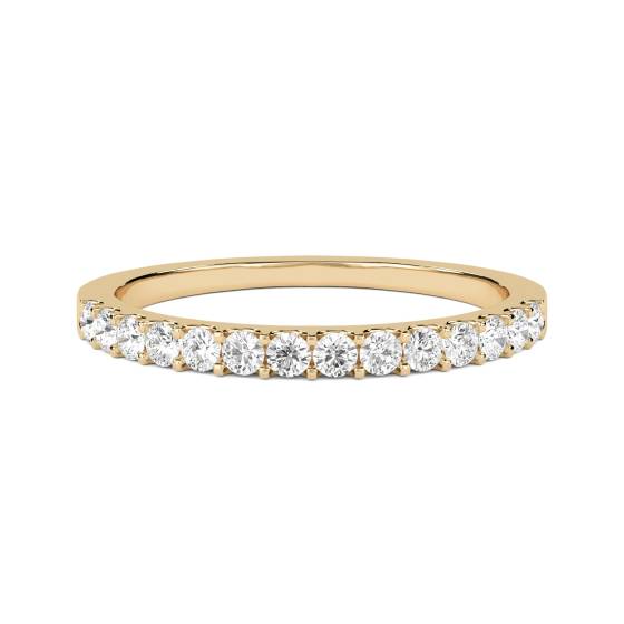 0.30ct VS/E-F 2mm Round Diamond Eternity Ring