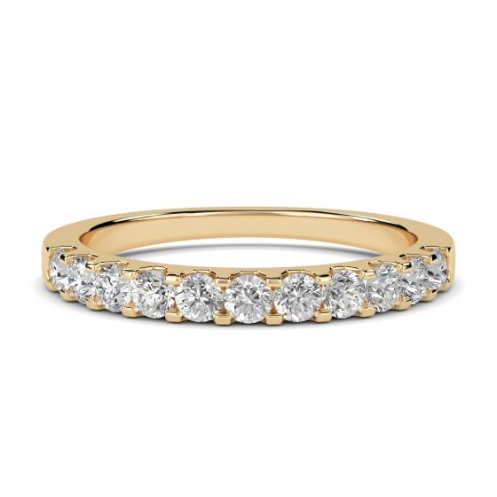 0.40ct VS/E-F 2.5mm Petite Round Diamond Eternity Ring