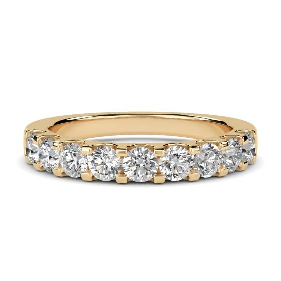 0.80ct VS/E-F 3mm Traditional Round Diamond Eternity Ring