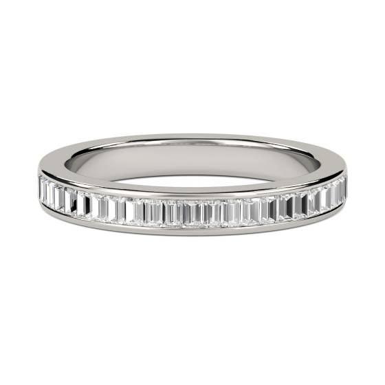 1.00ct VS/E-F Elegant Baguette Diamond Eternity Ring