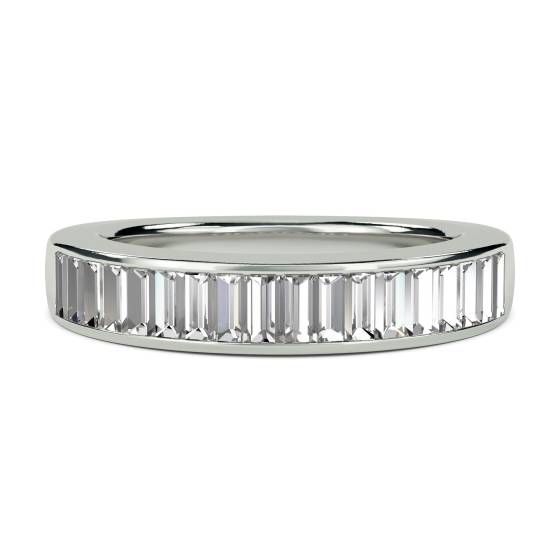 1.00ct VS/E-F Elegant Baguette Diamond Eternity Ring