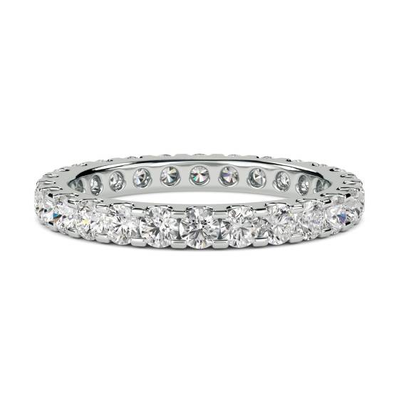 1.00ct VS/E-F Elegant Round Diamond Full Eternity Ring