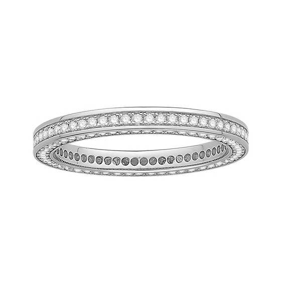 0.60ct VS/E-F Round Diamond Full Eternity Ring