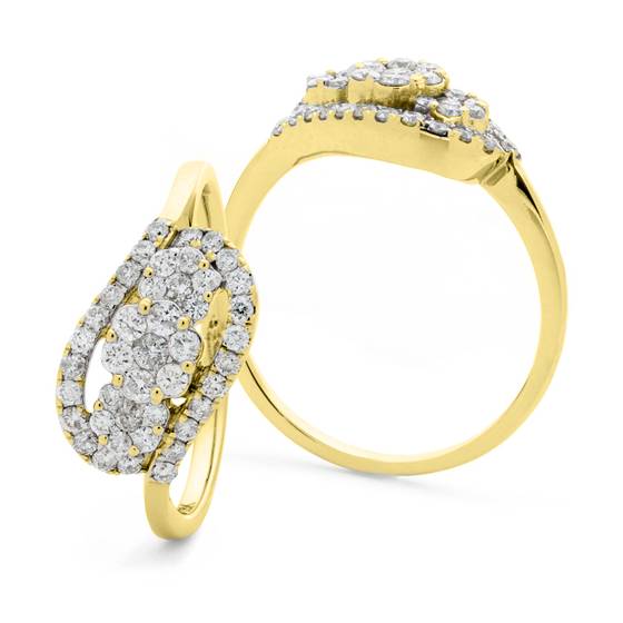 0.47ct VS/E-F Round Diamond Dress Ring