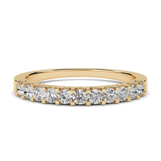 0.55ct VS/E-F 2.5mm Round Diamond Eternity Ring