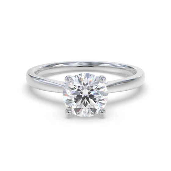 0.33ct I1/H Round cut Diamond Solitaire Ring