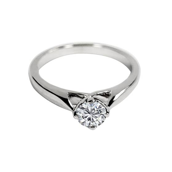 0.30ct I1/G Round Solitaire Engagement Ring