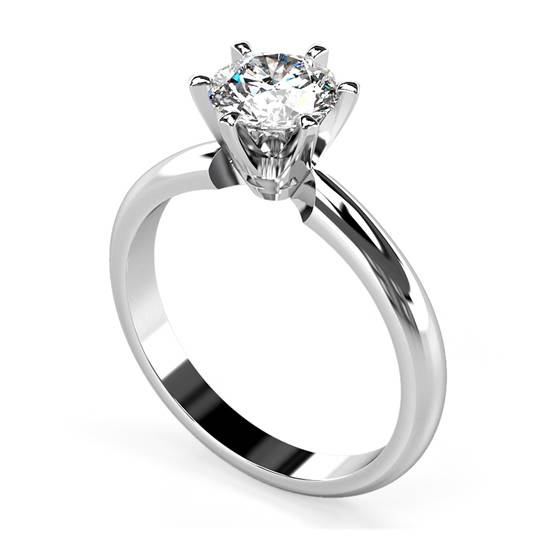 1.80ct VS2/F Round Diamond Engagement Ring