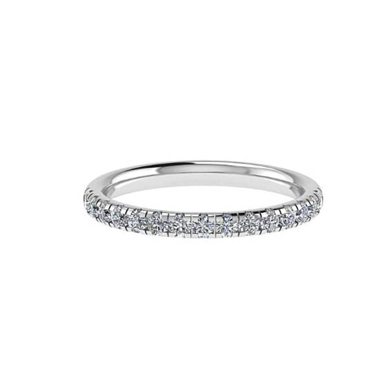 0.20ct VS/E-F Round Diamond Eternity Ring