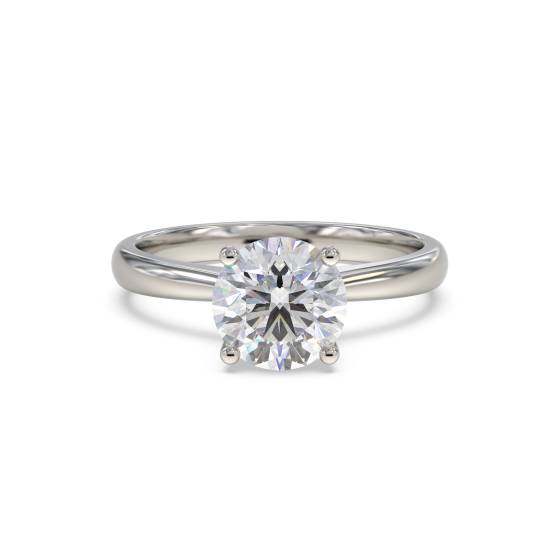 1.20ct VS1/E Round Lab Grown Diamond Engagement Ring