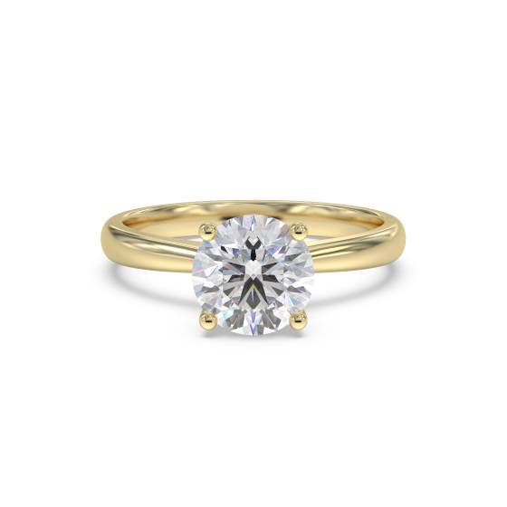 1.60ct I1/F Round Diamond Engagement Ring