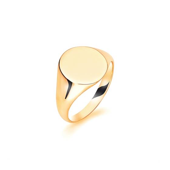 Gents Oval Signet Ring