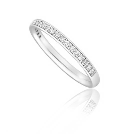 0.30ct VS/F-G Round Diamond Wedding Ring