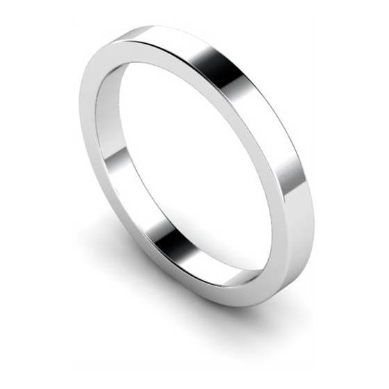 Flat Wedding Ring