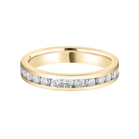 0.60ct VS/E-F Round Diamond Set Wedding Band