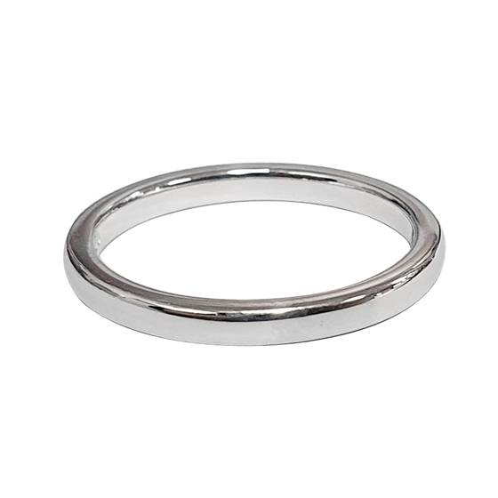 2mm Bevelled Edges Wedding Band