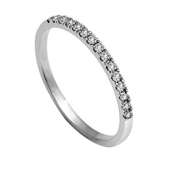 1.00ct VS/E-F 40% Round Diamond Vintage Wedding Ring