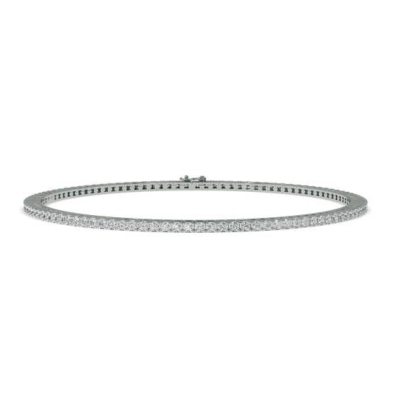 1.60ct SI/F-G Round Diamond Bracelet