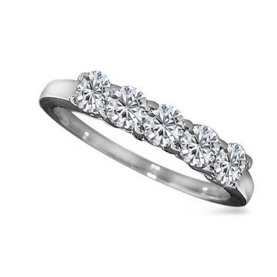 0.50ct I1/G 5 Stone Diamond Ring