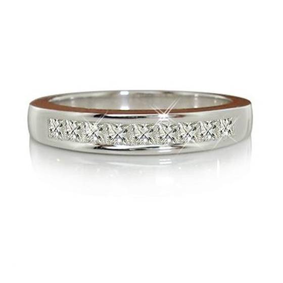 1.00ct VS2/G Princess Diamond Eternity Ring